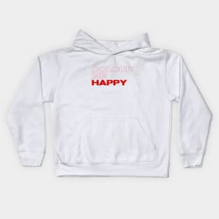 Colour Me Happy, Colour Me Beautiful, Red, Interior Designers, Painters, Artist, Decorator Kids Hoodie